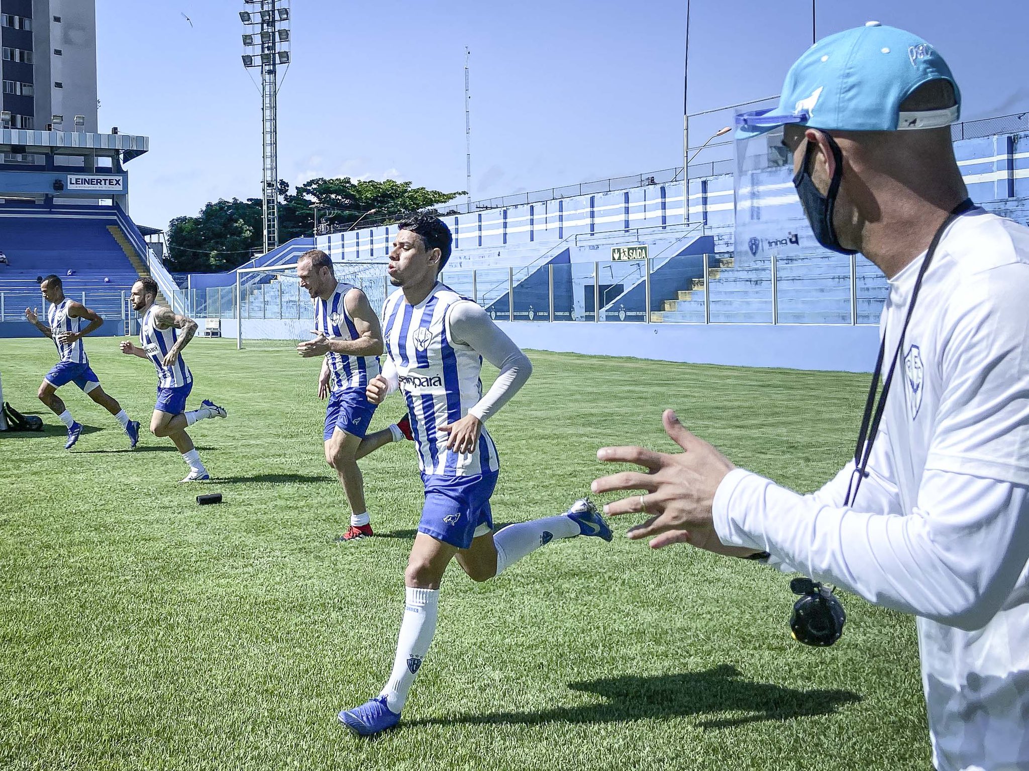 Paysandu retorna aos treinamentos.