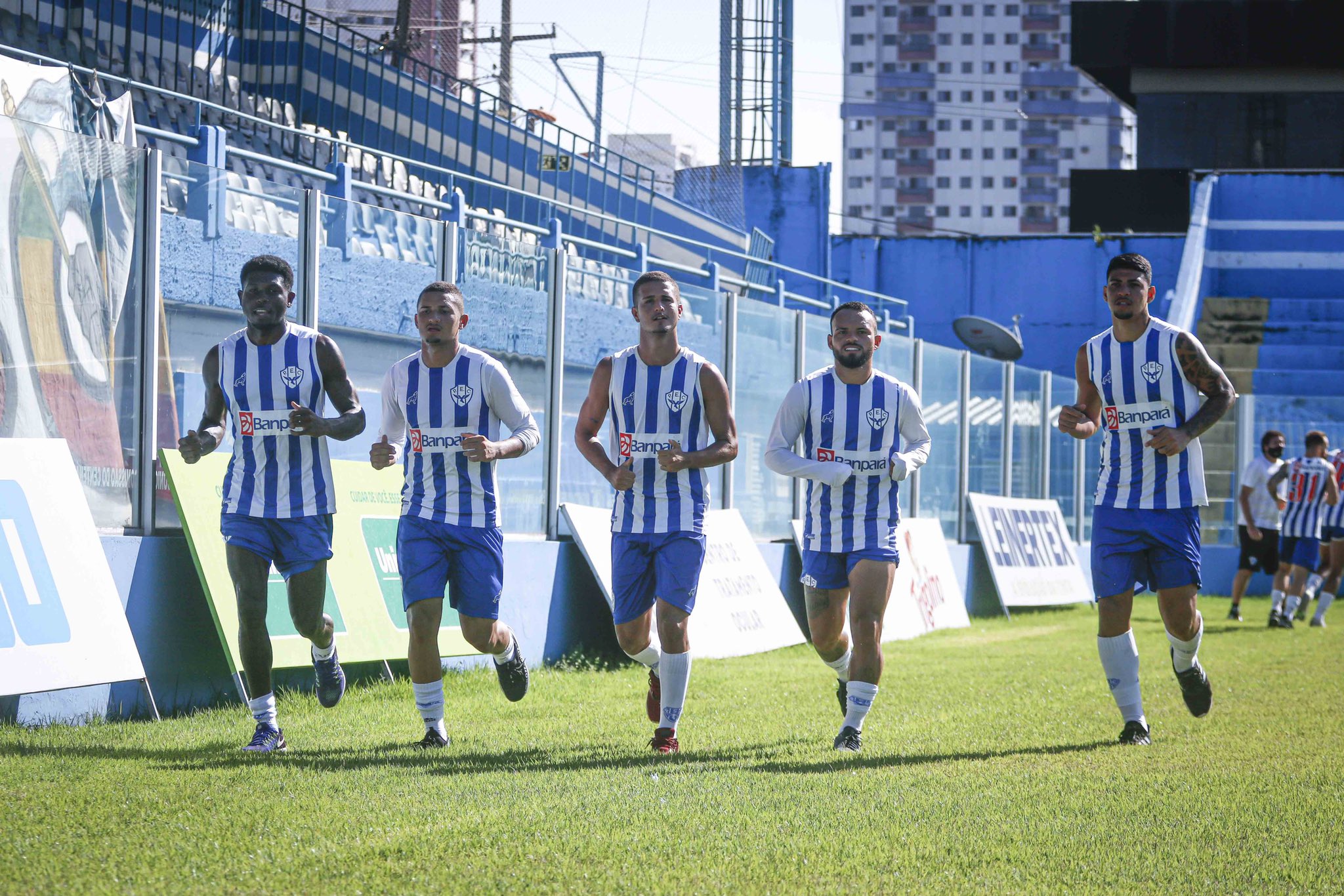 Paysandu inicia a quinta semana de treinamento