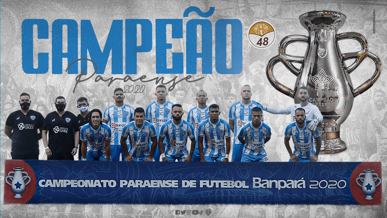 Paysandu vence o Remo (de novo) e é o Campeão Paraense de 2020