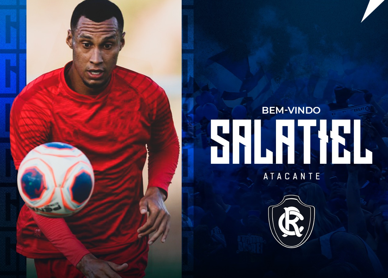 Remo anuncia a contratação do atacante Salatiel.